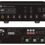T-120DMV / T-240DMV / T-350DMV / T-500DMV Desktop Digital mixer amplifier with MP3/Tuner/Bluetooth(Phoenix Mic Input, wtih 24VDC)